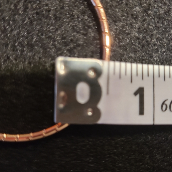 Rose Gold Tone Earrings - Picture 6 of 6